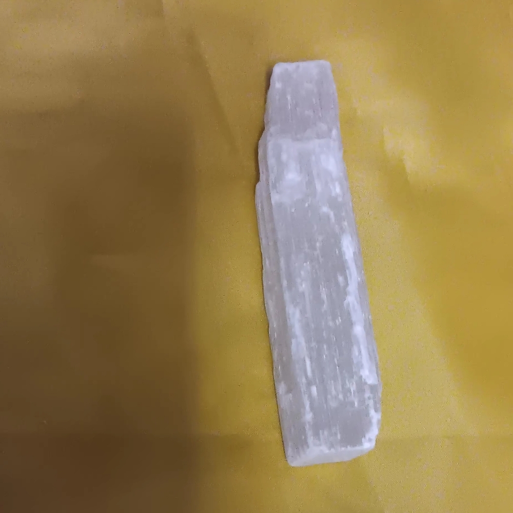 White Selenite Crystal Wand